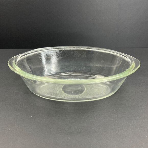 Vintage Glasbake 1 Qt #J235 Oval Glass Casserole Baking Dish No Lid - Picture 1 of 5